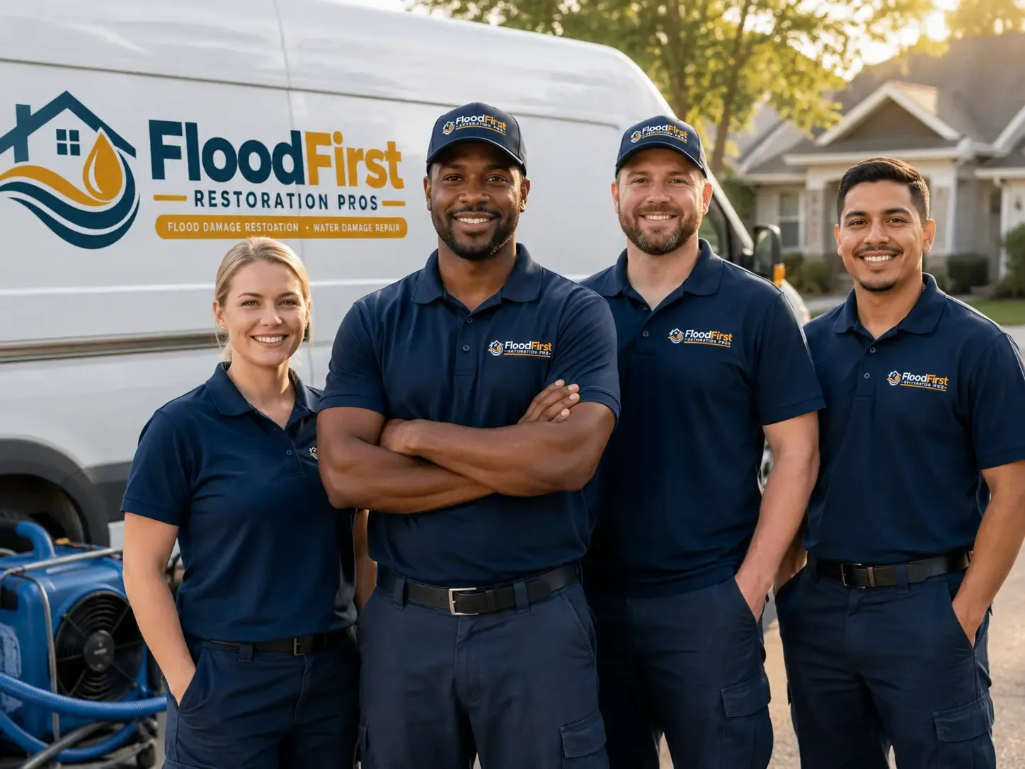 Flood Damage Restoration company in Red Mountain, CA